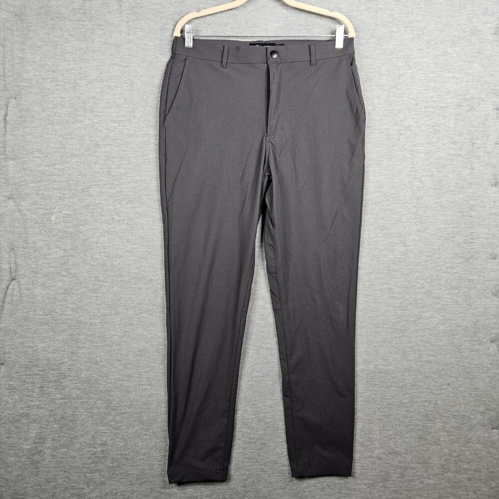 Cuts Men's Dark Grey Outdoor Hiking Jogger Chino Slacks Pocket Pant Size L